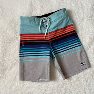 Boys Billabong swim trunks size 6